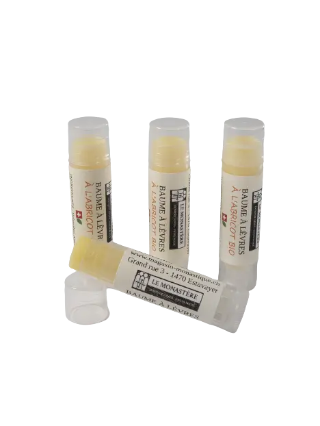 BAUME A LEVRES A L'ABRICOT BIO