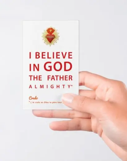 SIGNET - "I BELIEVE IN GOD THE FATHER ALMIGHTY"