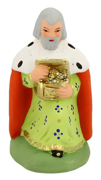 SANTON DE PROVENCE "ROI MAGE GASPARD A GENOUX" N°2