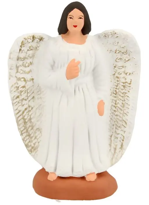 SANTON DE PROVENCE "ANGE" PASTEL N°2