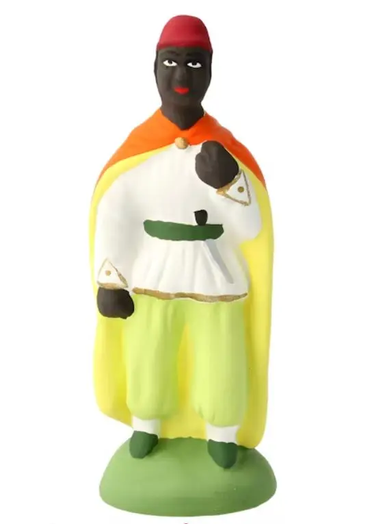 SANTON DE PROVENCE "CHAMELIER ORANGE" N°2