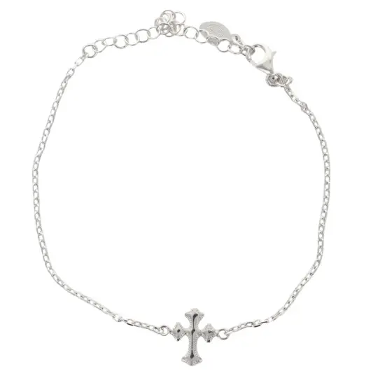 BRACELET CROIX ORTHODOXE EN ARGENT 925