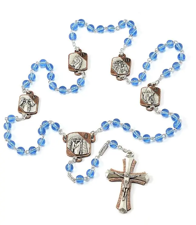 BLUE-MYSTERIES OF THE ROSARY COLLECTION - GLORIOUS MYSTERIES