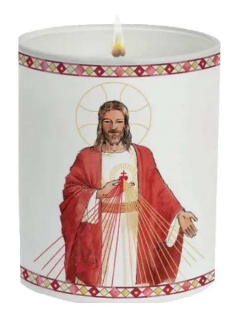 BOUGIE PARFUMÉE - SACRÉ COEUR DE JESUS