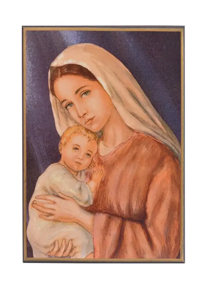LA VIERGE DE L'ESPERANCE - ICONE CLASSIQUE 15,1X10,6 CM - 723.72