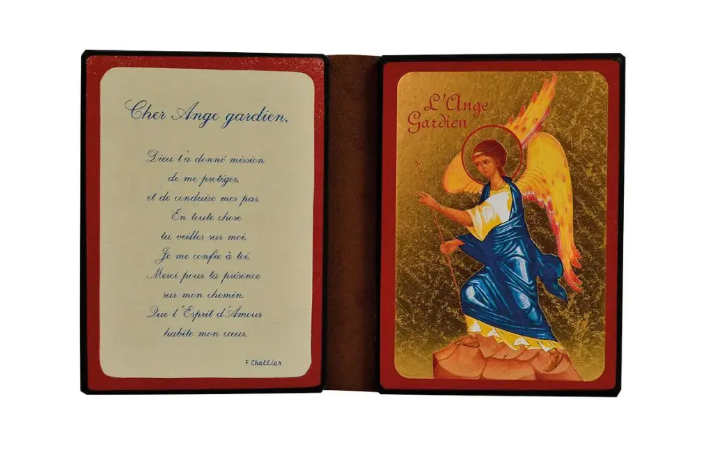 L'ANGE GARDIEN - DIPTYQUE 13X19 CM - 596.F9