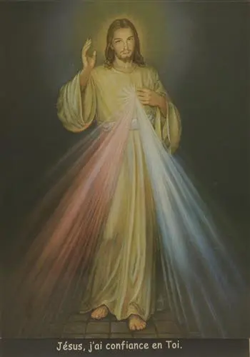 LE CHRIST MISERICORDIEUX - ICONE TRADITION 14X10.6 CM - 168.42