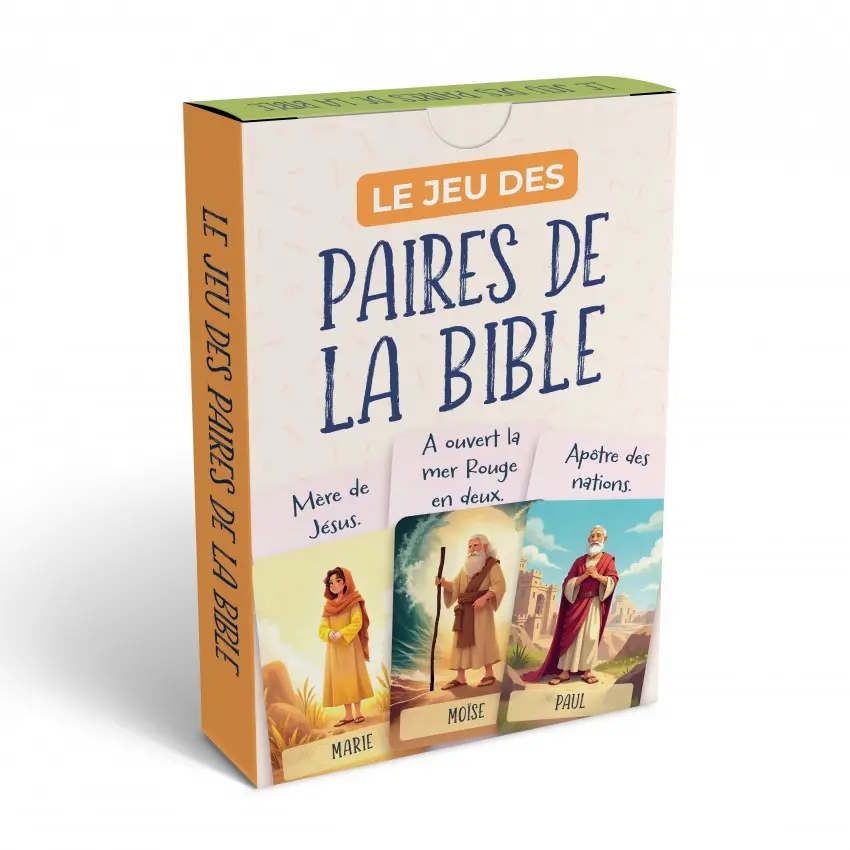 JEU DES PAIRES DE LA BIBLE