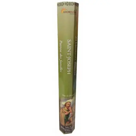 TUBE DE 20 BATONNETS D'ENCENS SAINT JOSEPH - PARFUM JASMIN