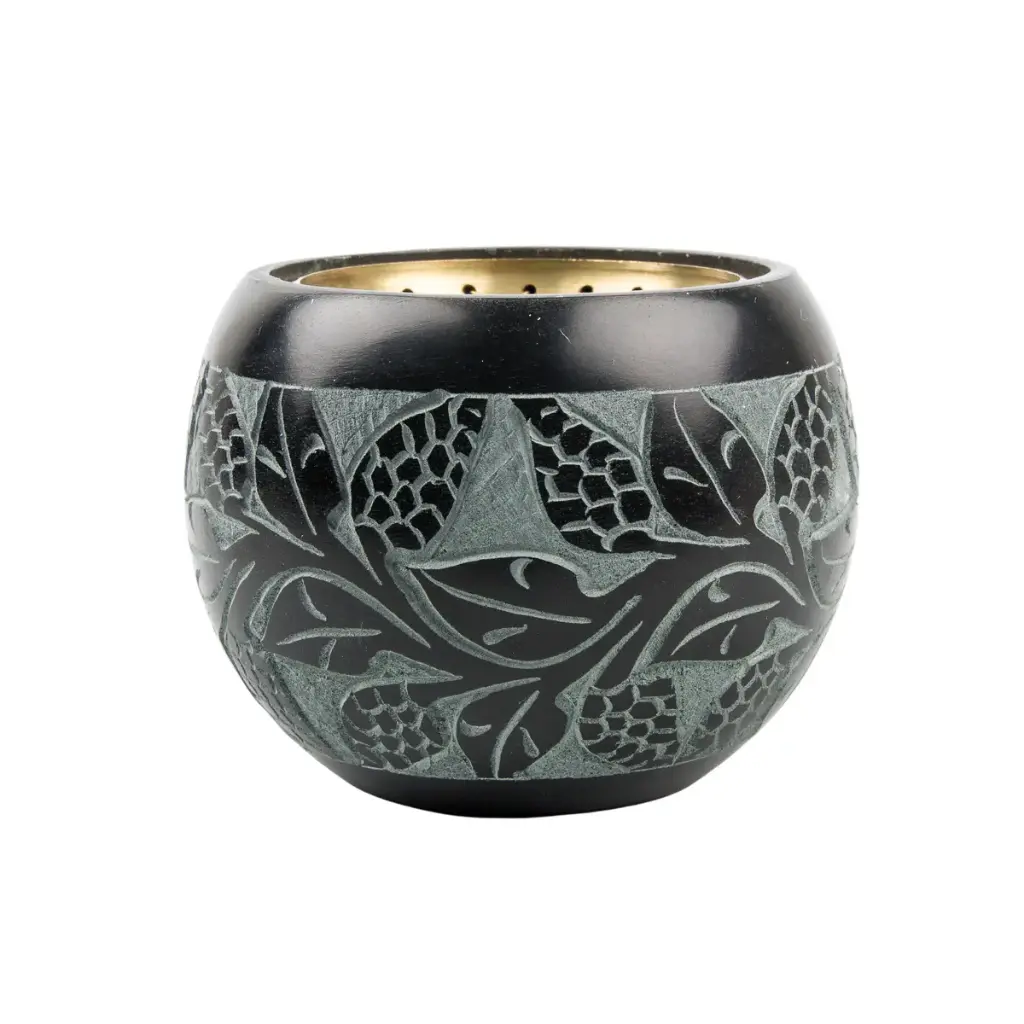 POT BRULE ENCENS EN STEATITE