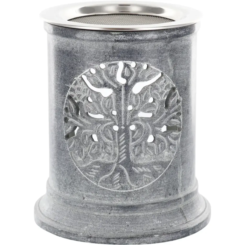 BRULE ENCENS PHOTOPHORE ARBRE  H10 CM