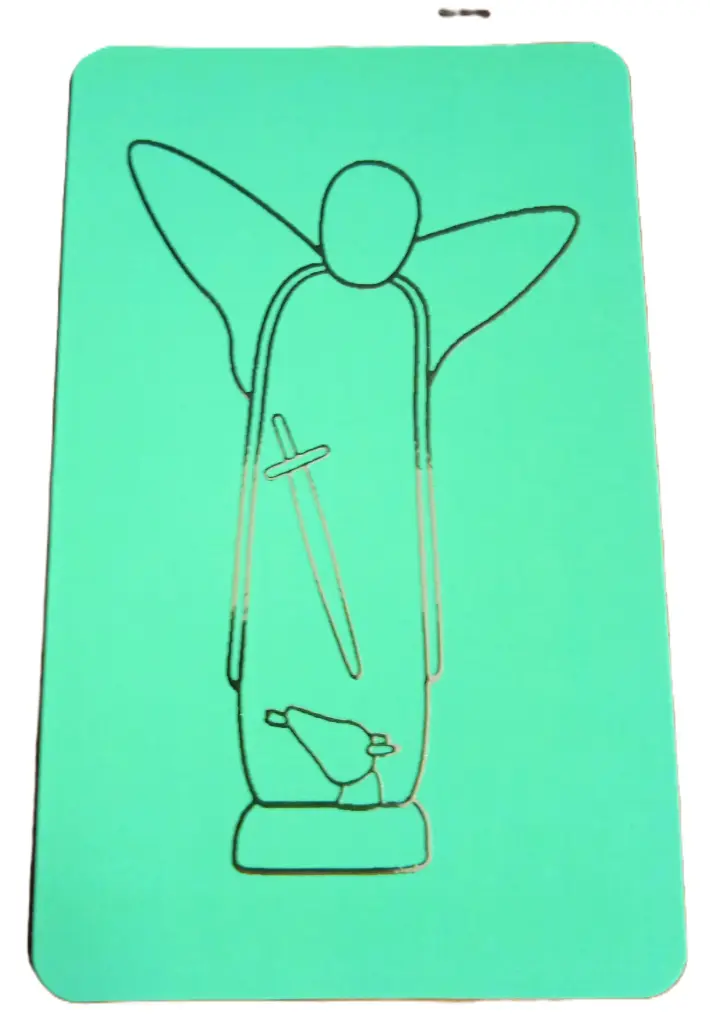 CARTE SIMPLE EMANY ST MICHEL 10.5cm