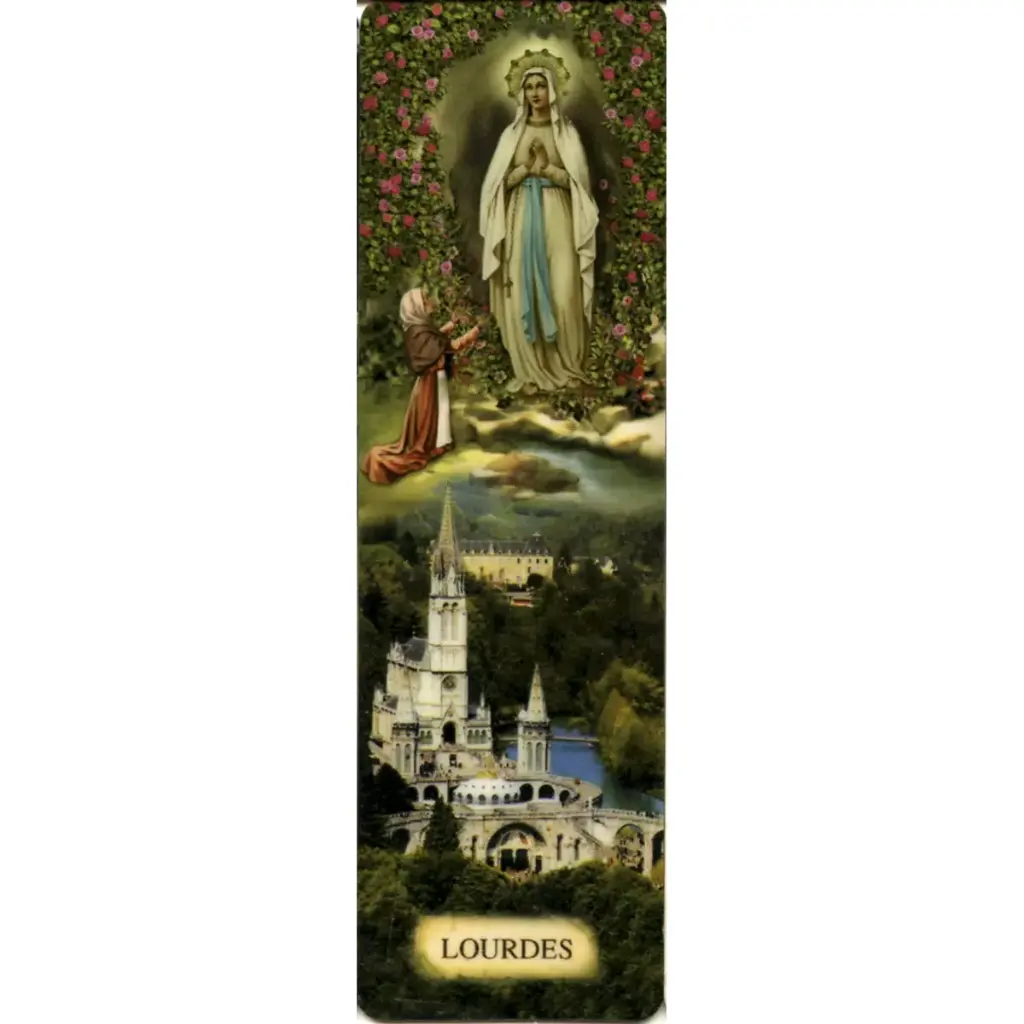 MARQUE PAGE/SIGNET "LOURDES"