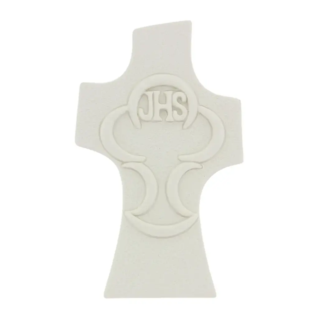 CROIX DE COMMUNION BLANCHE - 9CM