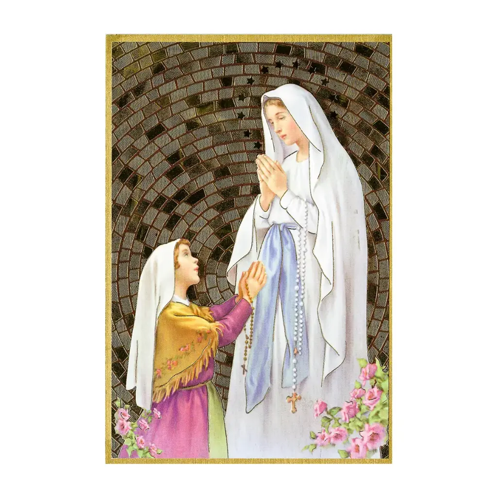 ICONE DORÉ - LOURDES