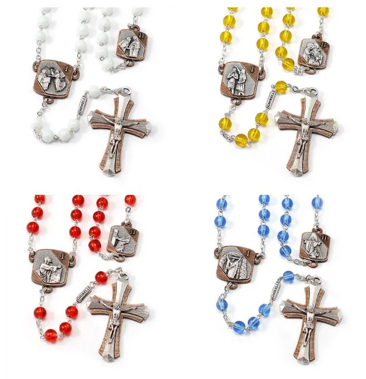 PACK 4 CHAPELETS DES MYSTERES