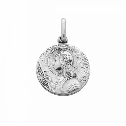 MEDAILLE LAITON - SAINTE JEANNE D'ARC 18MM