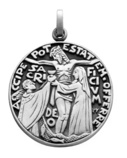 MÉDAILLE ORDINATION - LAITON