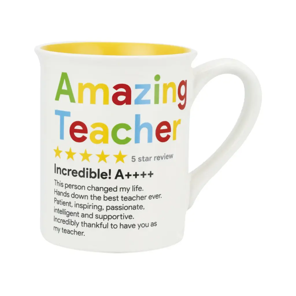 TASSE "AMAZING TEACHER 5 ÉTOILES"