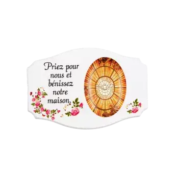 MAGNET "PRIER POUR NOUS (...) - COLOMBE"