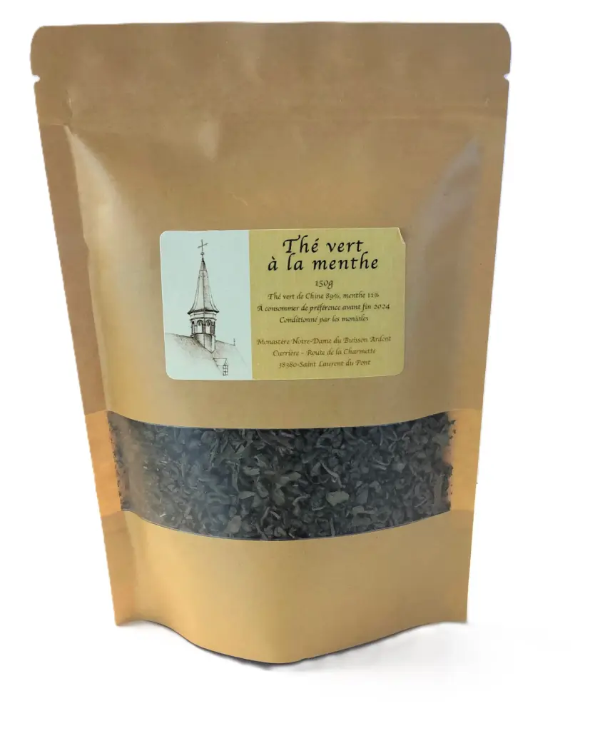 THÉ VERT À LA MENTHE - 150G