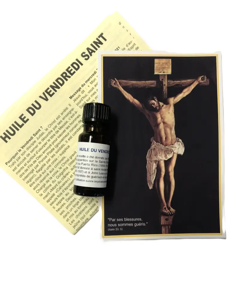 HUILE DU VENDREDI SAINT 10ML