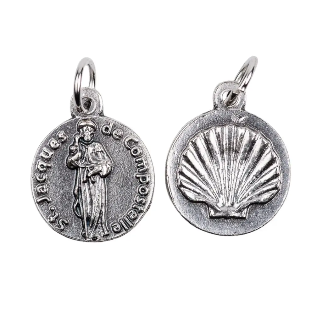 MÉDAILLE SAINT JACQUES / COQUILLE 15MM