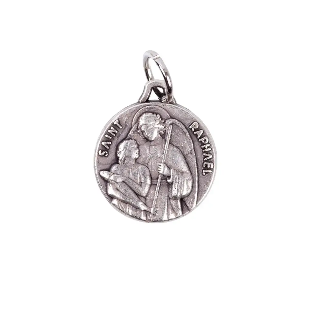 MÉDAILLE FRAPPÉE SAINT RAPHAEL 15MM