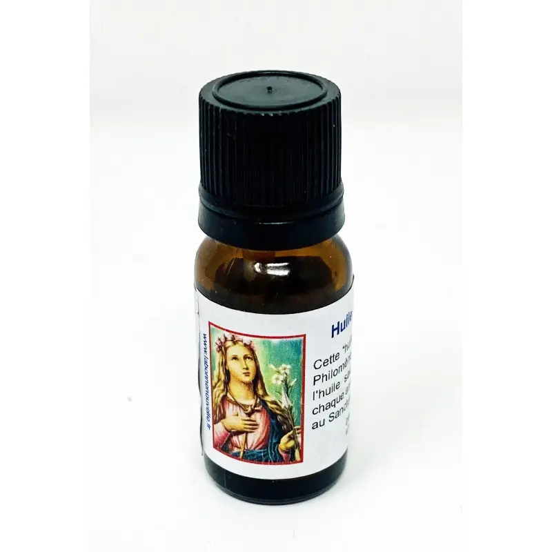 HUILE SAINTE PHILOMÈNE 10ML + CARTE PRIERE EXPLICATIVE 