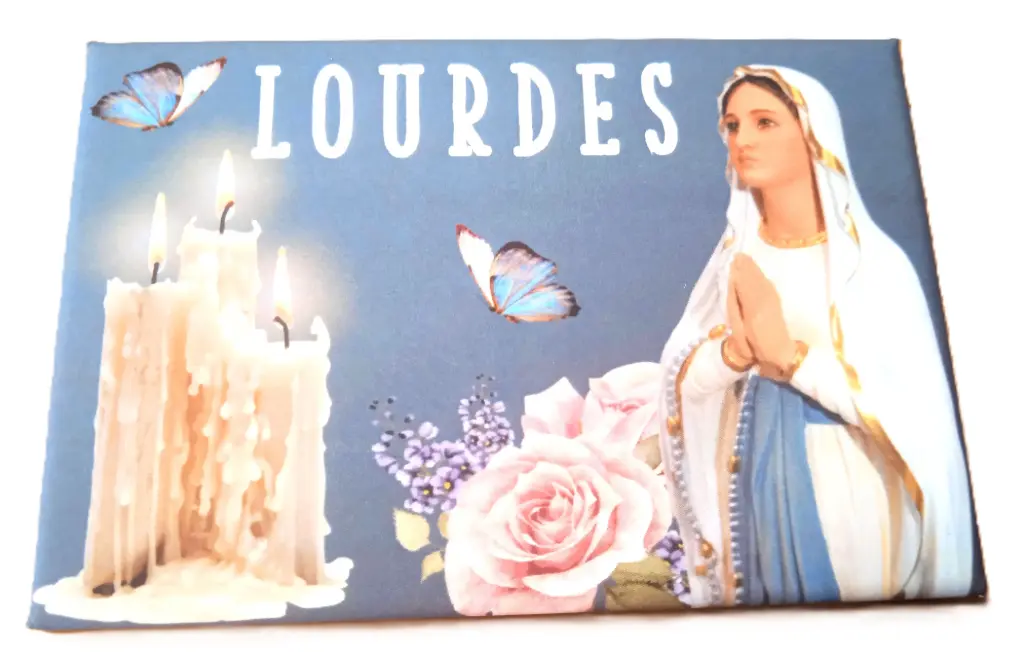 PETIT MAGNET LOURDES 8CM 