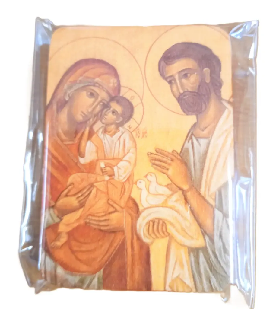 ICONE SAINTE FAMILLE ST JOSEPH AUX COLOMBES