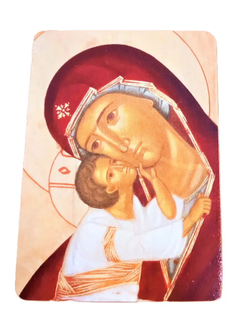 ICONE VIERGE A L'ENFANT ROUGE II