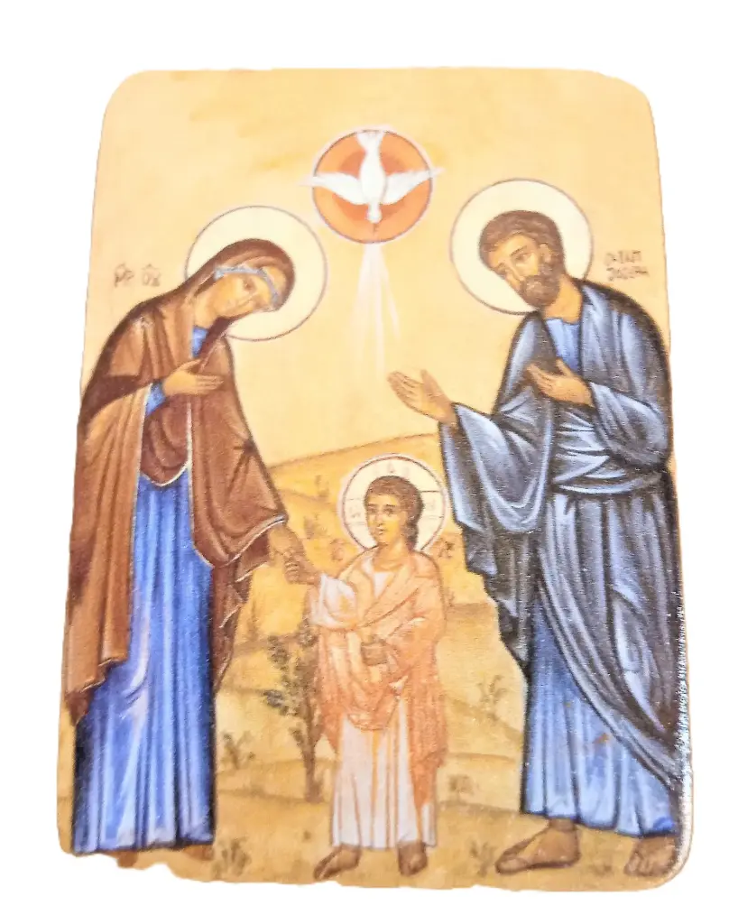 MINI ICONE SAINTE FAMILLE AIMANT