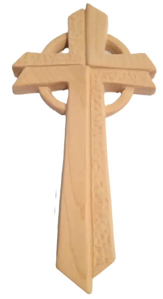 PETITE CROIX CELTIQUE BOIS CLAIR