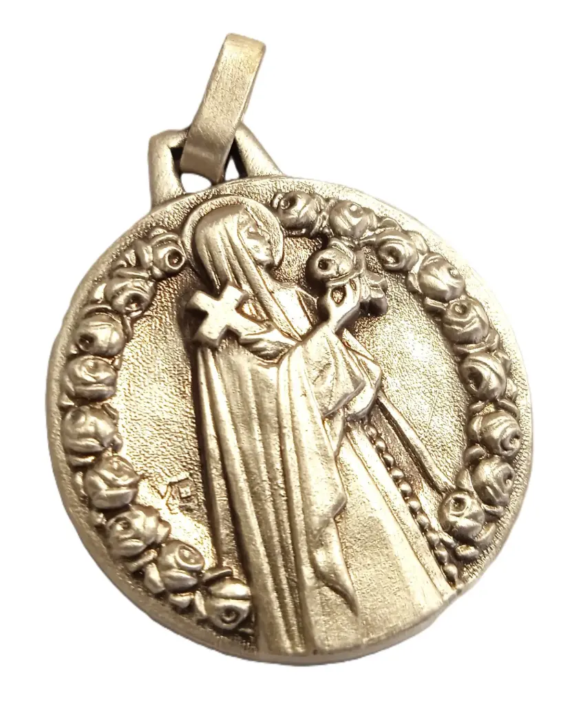 MEDAILLE SAINTE THERESE - ARGENT