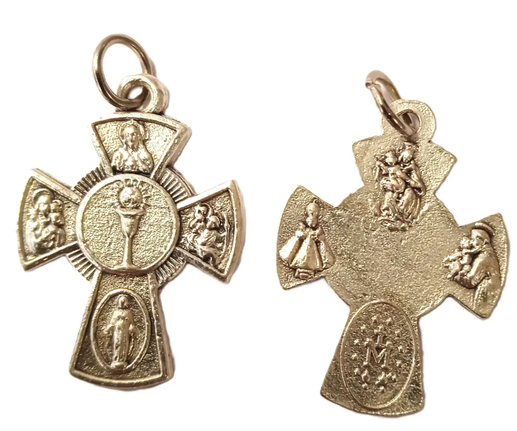 CROIX SAINTE TRINITE ARGENT