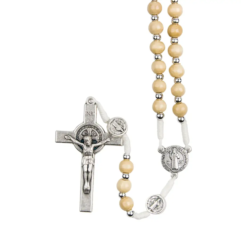 CHAPELET SAINT BENOIT - BOIS BEIGE