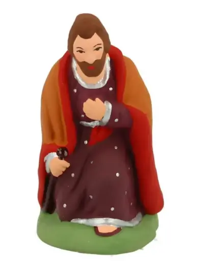 [1000000008456] SANTON DE PROVENCE "SAINT JOSEPH A GENOUX" N°2