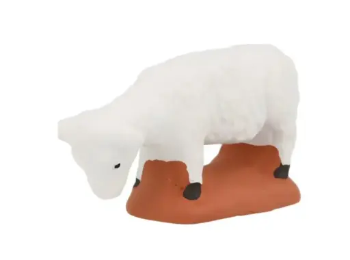 [1000000008692] SANTON DE PROVENCE "MOUTON BROUTANT" PASTEL N°2