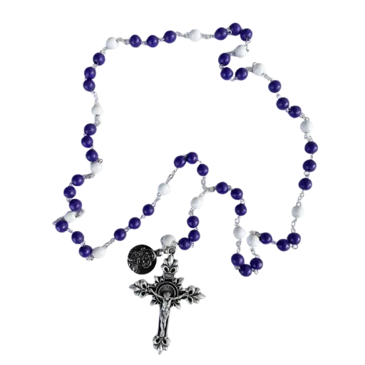 [132880] CHAPELET DE SAINT JOSEPH AVEC CARTE EXPLICATIVE ET PRIERE