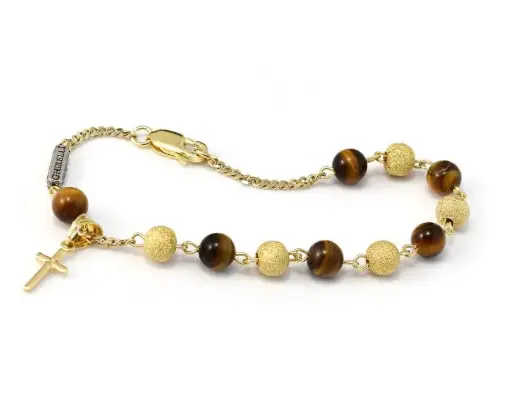 [29145A] BRACELET OEIL DE TIGRE/GOLD