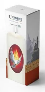 [3169500003182] CIERGE BLANC - ESPRIT DE FEU