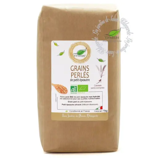 [3700195100642] GRAINS PERLÉS DE PETIT ÉPAUTRE - 1KG