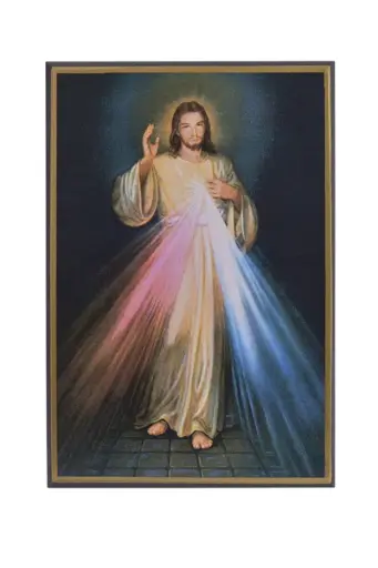 [3700284881360] CHRIST MISERICORDIEUX - ICONE CLASSIQUE 27,2X18,1 CM - 169.74