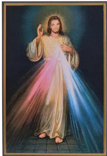 [3700284881629] CHRIST MISERICORDIEUX - ICONE CLASSIQUE 15,9X10,6 CM -