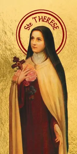 [3700284883197] SAINTE THERESE - ICONE CLASSIQUE 13X6,5 CM - 217.17