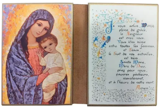 [3700284885108] VIERGE DE LA LUMIERE - DIPTYQUE 13X19 CM