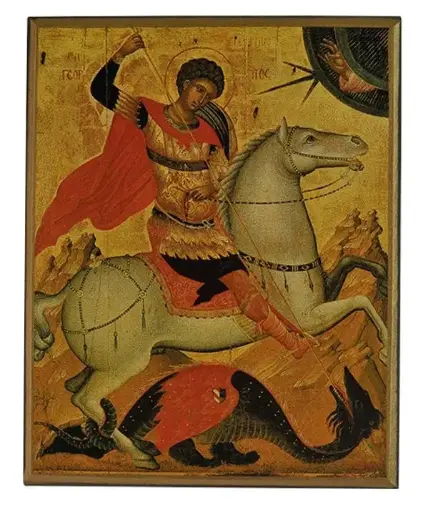 [3700284896197] SAINT GEORGES - ICONE CLASSIQUE 15X10,6 CM -