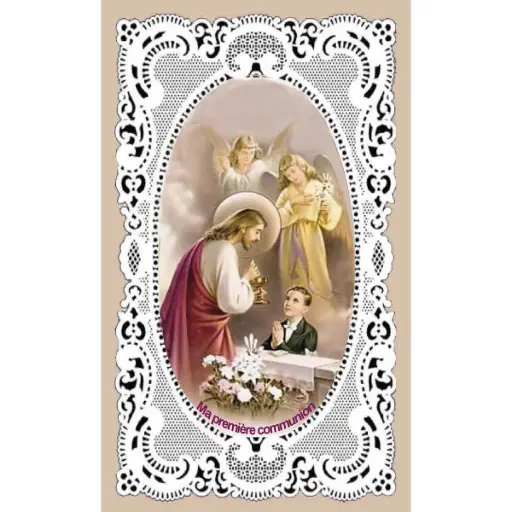 [3700344906279] IMAGE DE COMMUNION GARÇON - MODÈLE 3