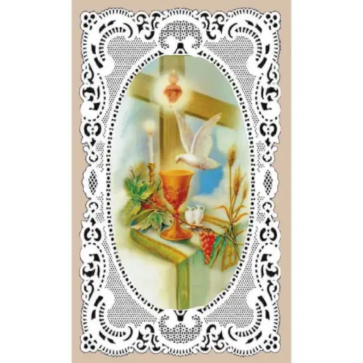 [3700344906316] IMAGE DE COMMUNION CALICE - MODÈLE 3